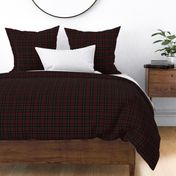 Black and Red Plaid Pattern