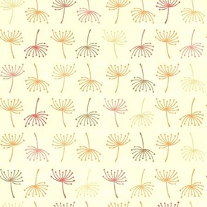 Seed Head stripe -  cream