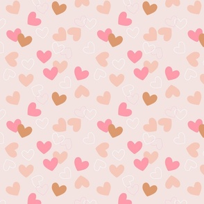 Love Hearts Pink Medium