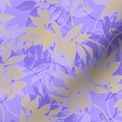 leaves_vine_lavender-tan_lilac