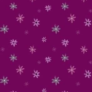 Magenta Daisy Floral Accent - Wild Fields Collection