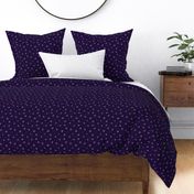 Deep Purple Daisy Floral Accent - Wild Fields by Makewells