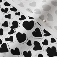 hearts paper cut