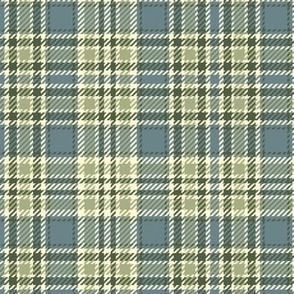 Railroads and Fields Plaid in Bayeux Palette 2