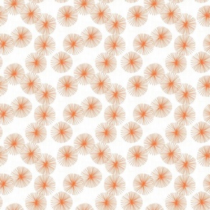 Dandelions M+M White Tangerine Small by Friztin