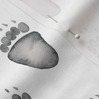 watercolor bear tracks - Angelina Maria Designs