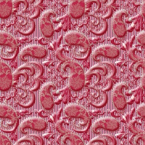 Embossed Paisley Small