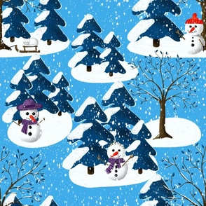 Snowman Winter Wonderland large