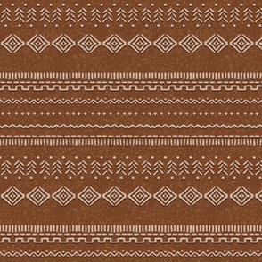 Earth Tone Mud Cloth | Medium Scale