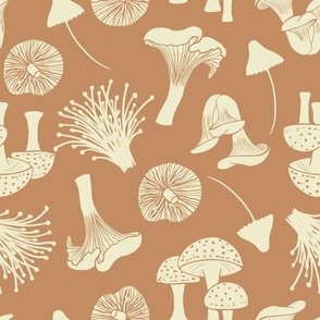 Mushrooms – Autumn Brown