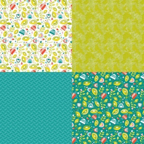 Just Dandy Spring Fling 1 Yard Coordinate Set