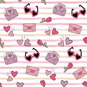 Cute Valentines Fabric, Wallpaper and Home Decor | Spoonflower