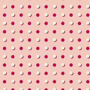 Viva Double Dots on Pink