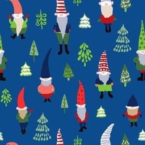 Gnomes and Trees navy