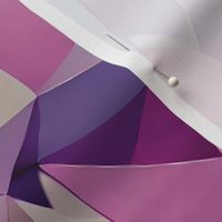 purple geometric softness