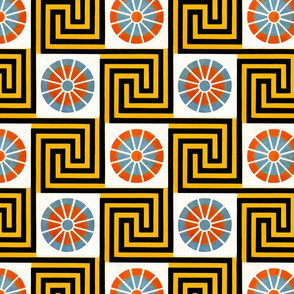 Egyptian graphic pattern