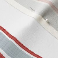 Parma Gray and Million Dollar Red Anderson Ticking Stripe copy