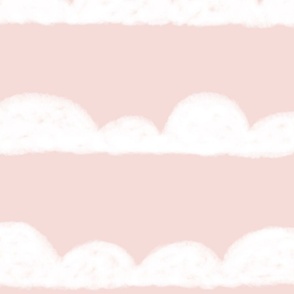 Sky - Clouds pink pastel
