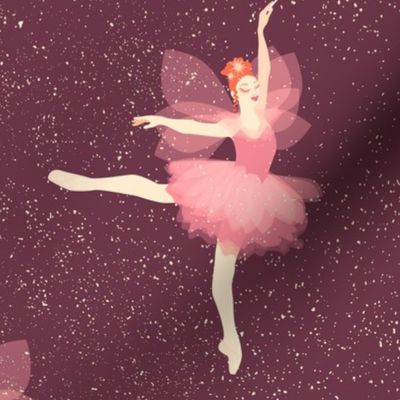 Sugar Plum Fairy | Ballerina dancing ballet | Nutcracker | Medium scale