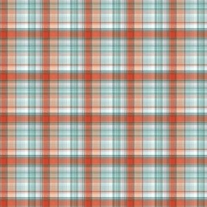 Frances Plaid Ginger Small Scale