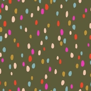 Applause (Holiday Olive) || hand-drawn spots