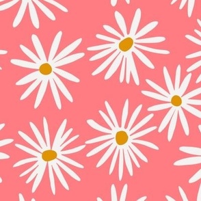 Tossed Daisy Blooms - Medium