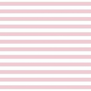 soft pink horizontal stripes