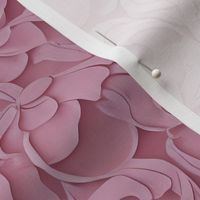 textured raised faux embossed in rose floral