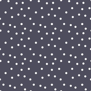 navy polka dot - Angelina Maria Designs