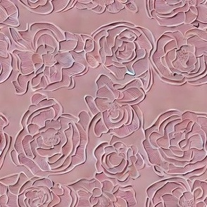 textured raised faux embossed in rose wind