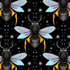 Bumble Bees at night