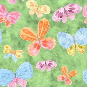 Beautiful Watercolor Butterflies
