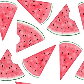 Watermelon Watercolor Pattern