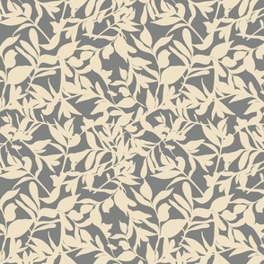 Forest Floor - Grey and Cream