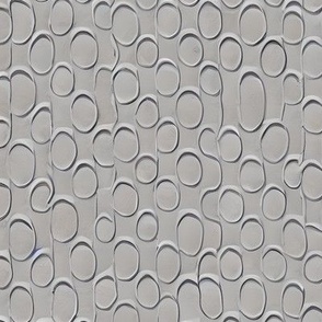 textured raised faux embossed circles