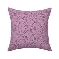 textured raised faux embossed in curvy pink