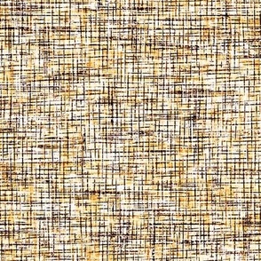 2568 large - Linen Texture - Cream and Rust 
