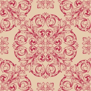 Victorian Damask Baroque