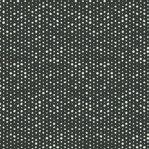 Going Dotty - Dark Grey and Cream