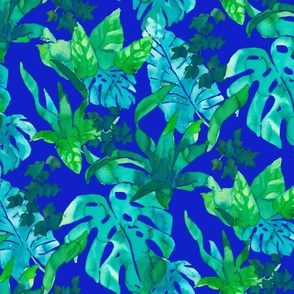 Jungle deep blue