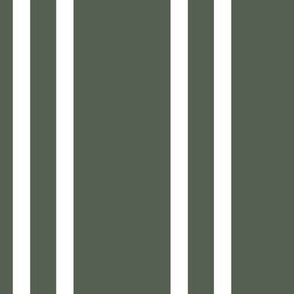 Candy Stripes Green and White – 21x21