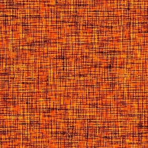 2583 large - Linen Texture - Carrot Orange