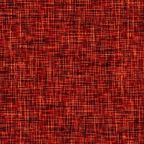 2584 large - Linen Texture - Burnt Orange