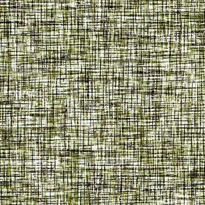 2587 large - Linen Texture - Moss Green