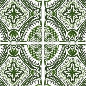 Green Leaf Tile ©Julee Wood