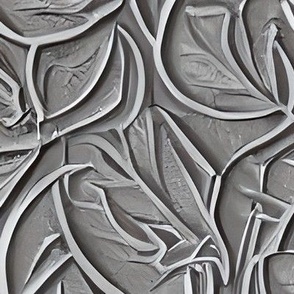 Embossed In grey