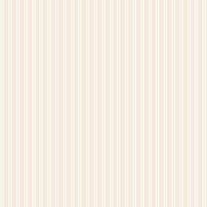 Candy Stripes Cream and White - 1.5x1.5