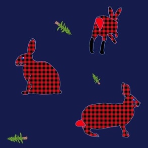 lumberjackrabbitswithtrees