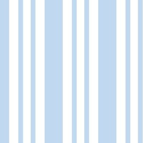 French Stripe - Breezy Half Blue