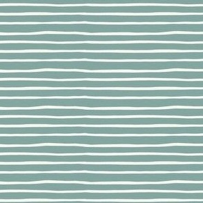 Handdrawn organic stripes_green